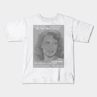 Rita Hayworth Kids T-Shirt